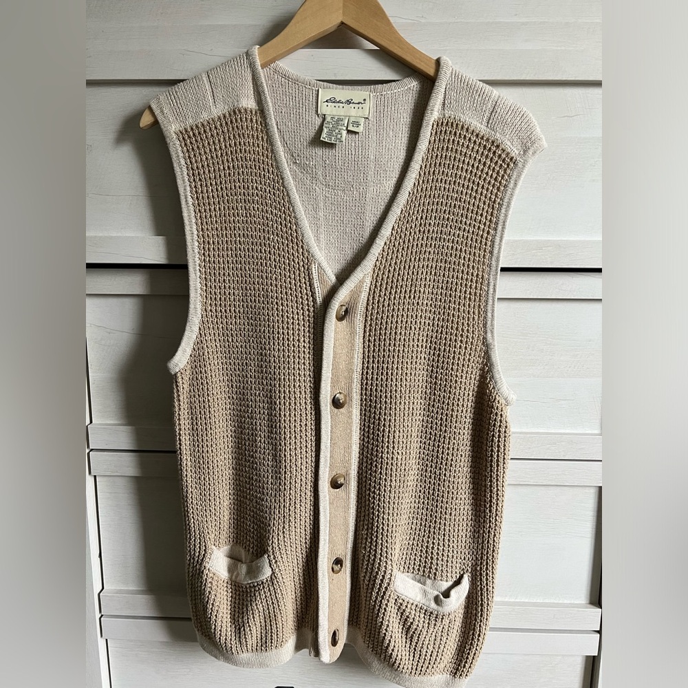 Eddie Bauer sweater vest